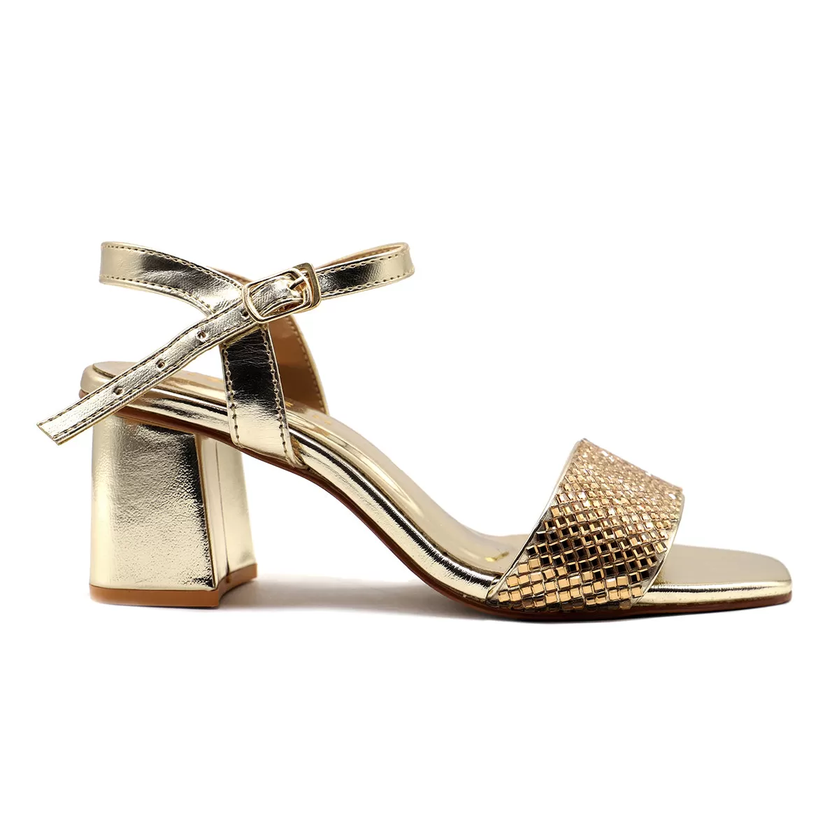 Golden Fancy Sandal 066654