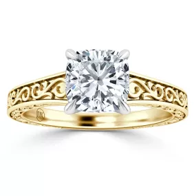 Grace - 18ct Yellow Gold - Cushion