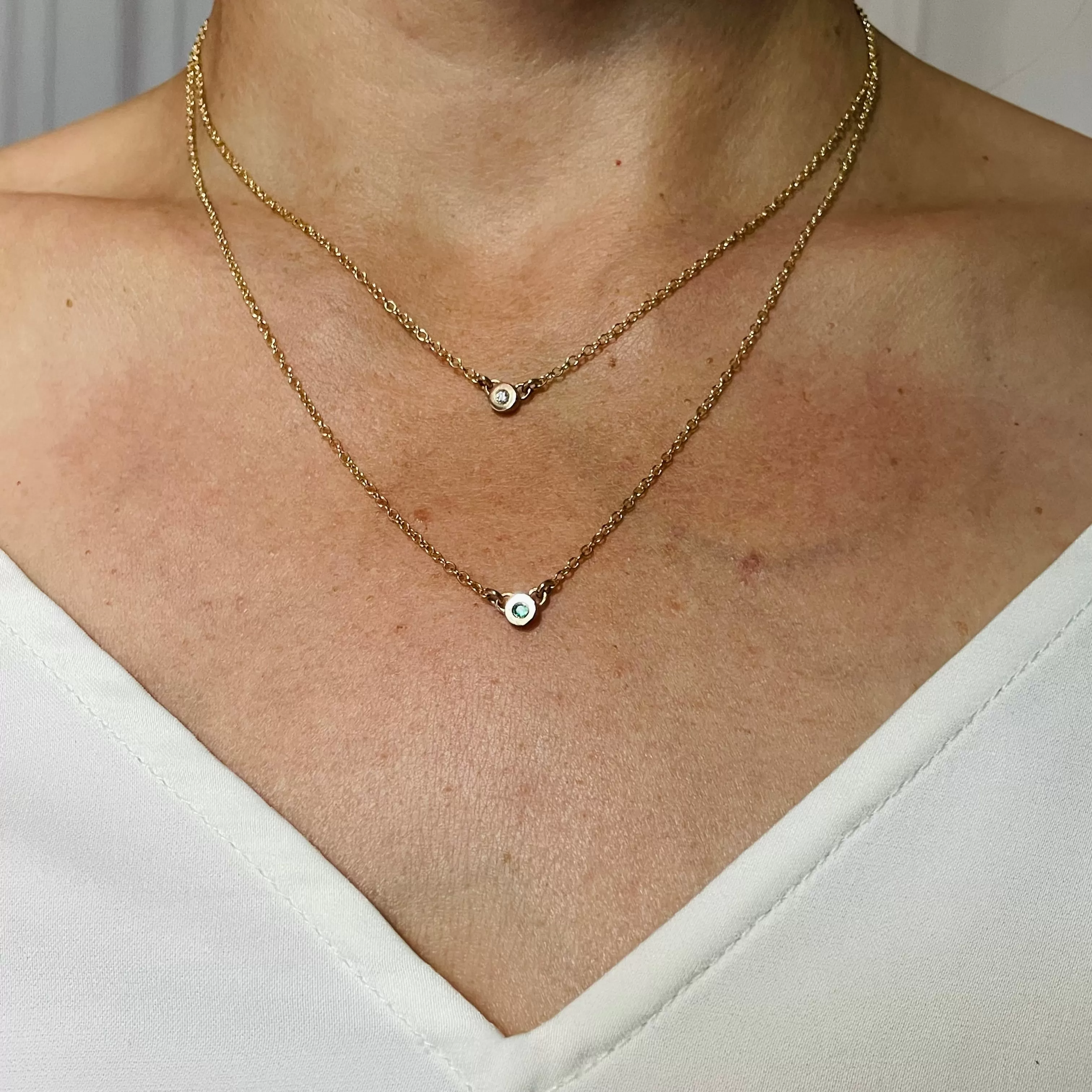 GRACE NECKLACE   DIAMOND