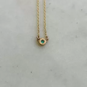 GRACE NECKLACE   EMERALD