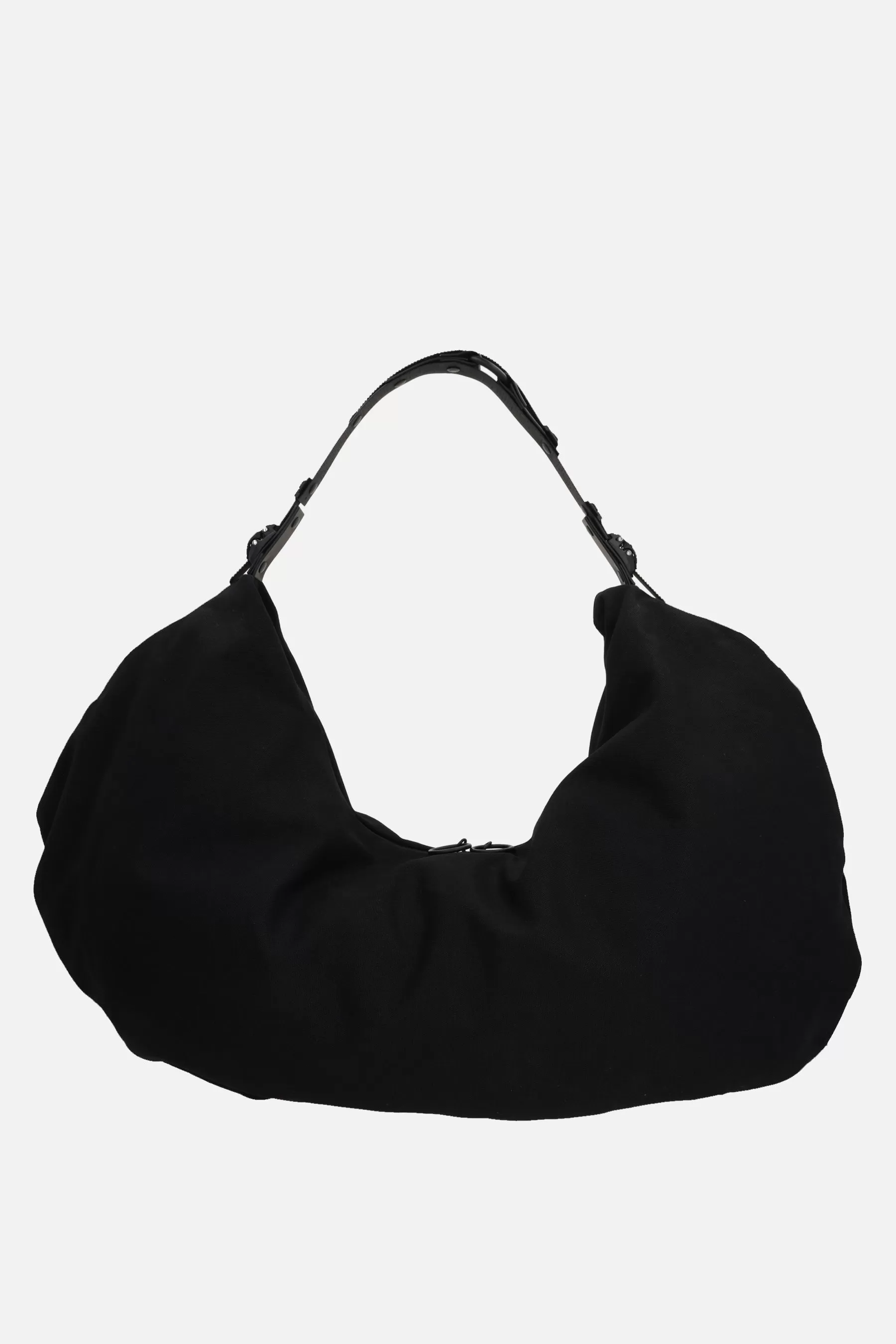 Half Moon XXL canvas shoulder bag