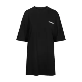 HAN KJOBENHAVN BOYFRIEND TEE - BLACK LOGO-BLACK