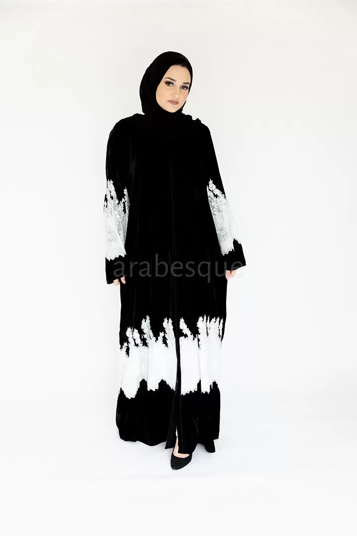 Hanan Velvet Abaya