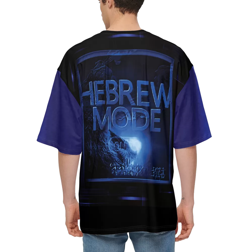 Hebrew Mode - On 01-06 Men’s Designer Oversized T-shirt