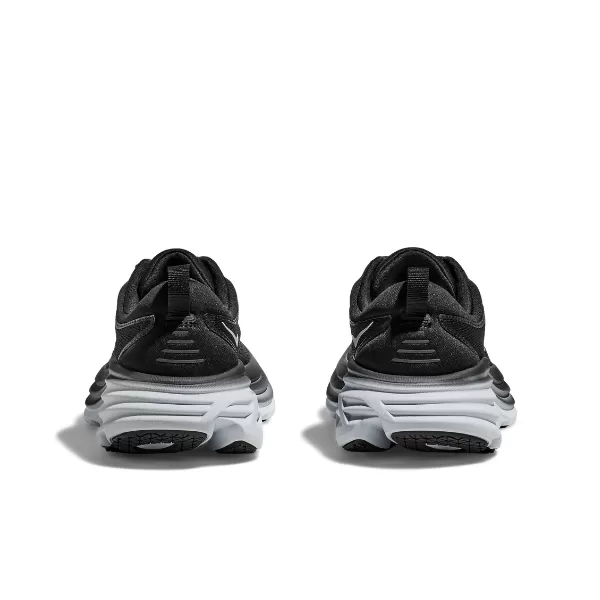 HOKA Men's Bondi 8 Wide Black/White