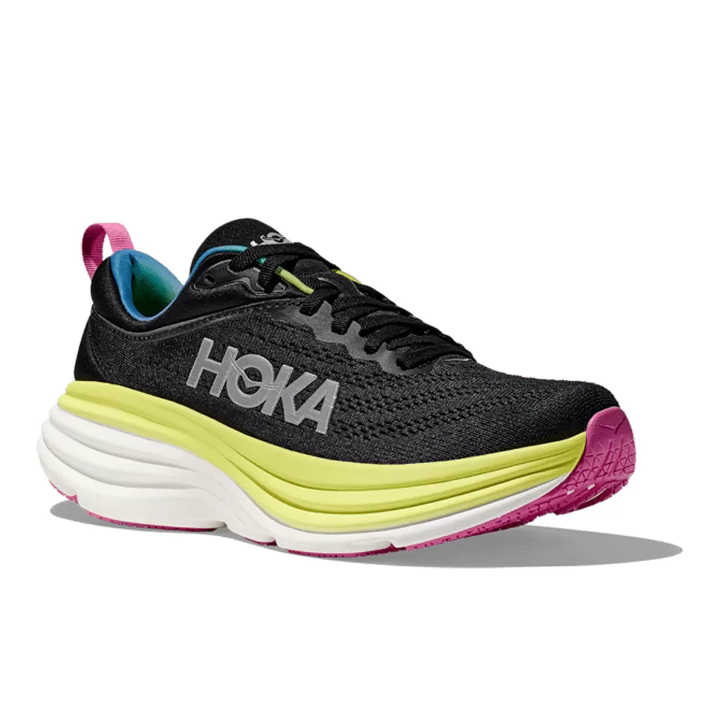 Hoka One One Bondi 8 W Negro Multicolor