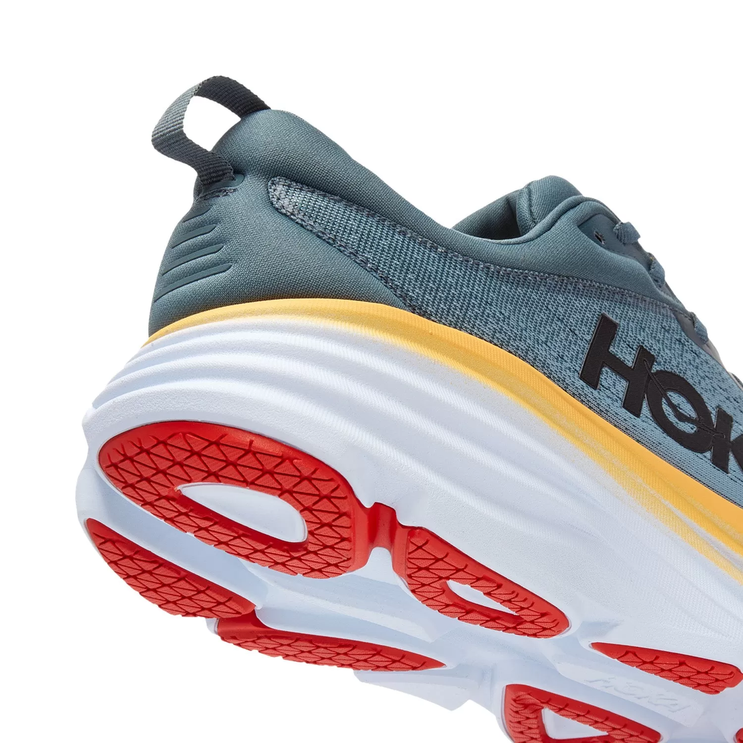 Hoka One One men's running shoe M Bondi 8 1123202/GBMS blue grey-yellow 