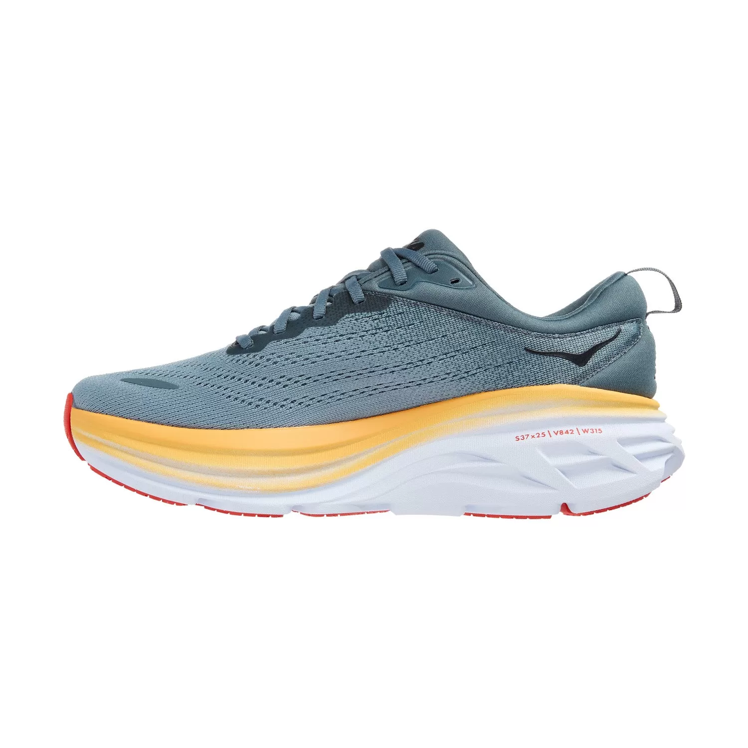 Hoka One One men's running shoe M Bondi 8 1123202/GBMS blue grey-yellow 