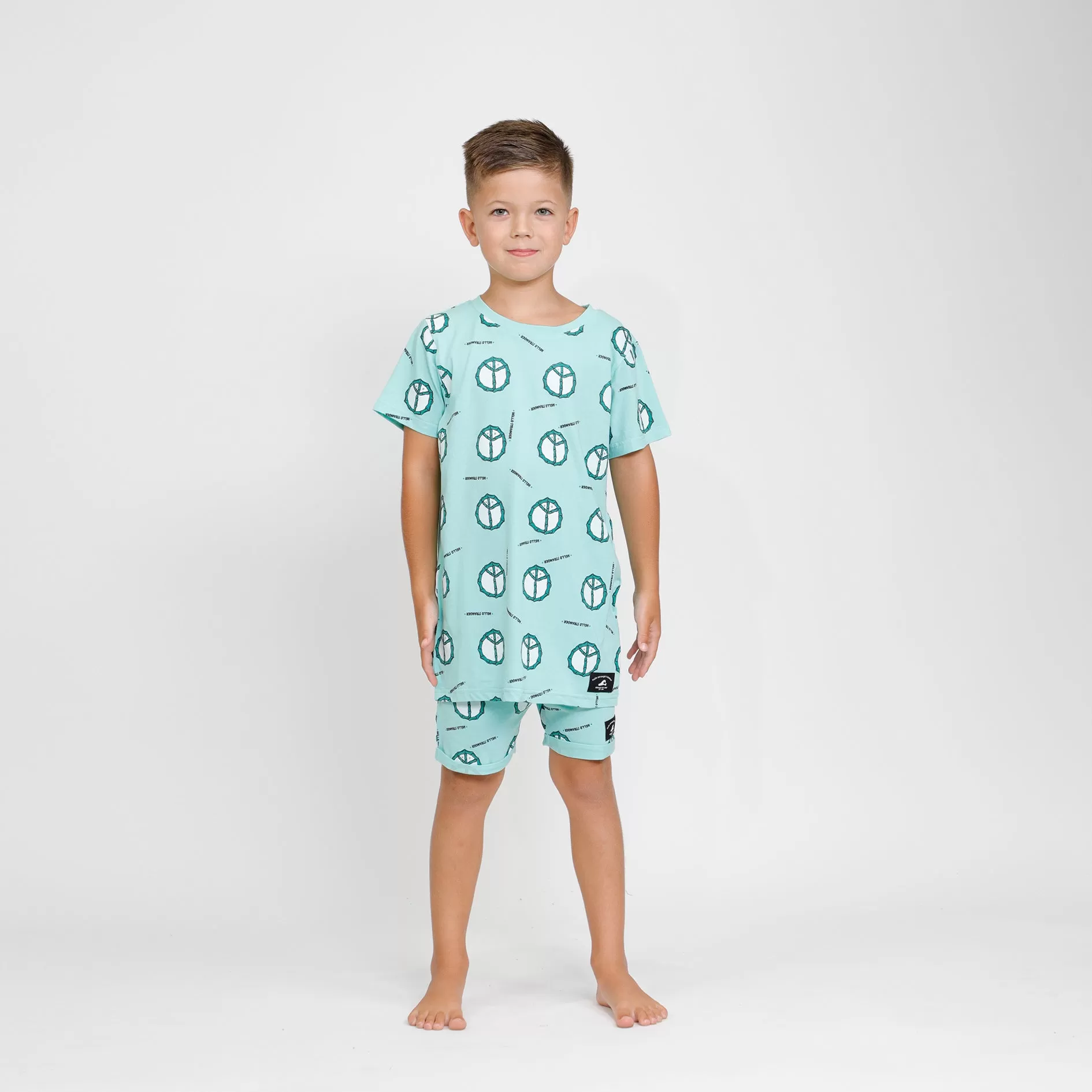 HS Boys Summer PJs - Mint