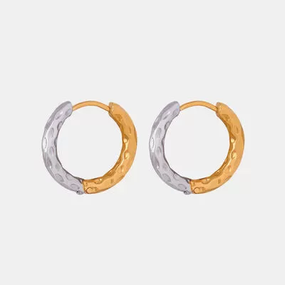 Huggie 18K Gold Plated Earrings