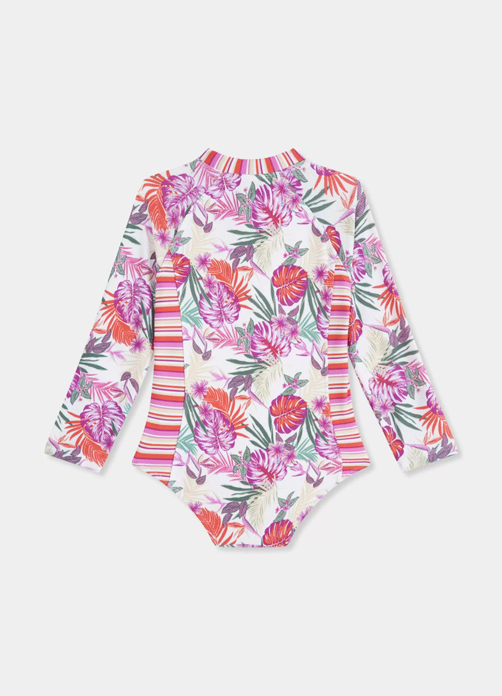 Island In The Sun Spliced Paddlesuit - Tropical