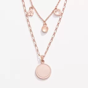 Joy   Love Multi-Charm Layered Necklace