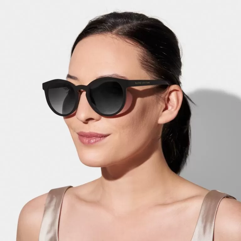 Katie Loxton Geneva Sunglasses in Black