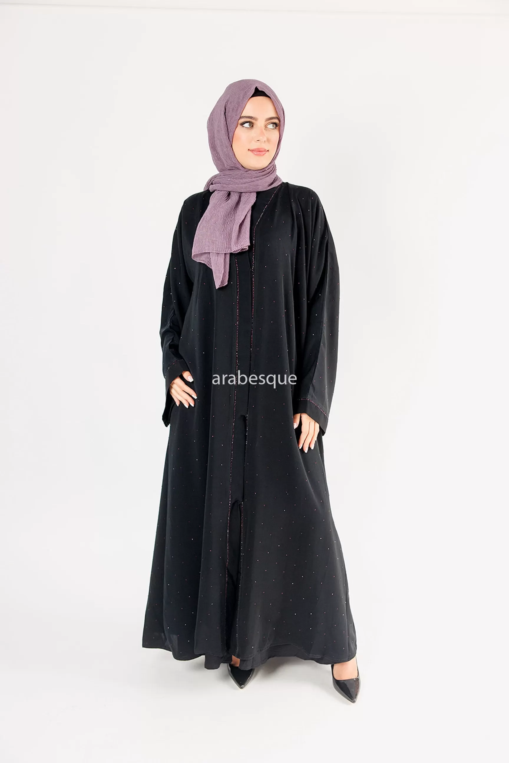 Kawthar Purple Abaya