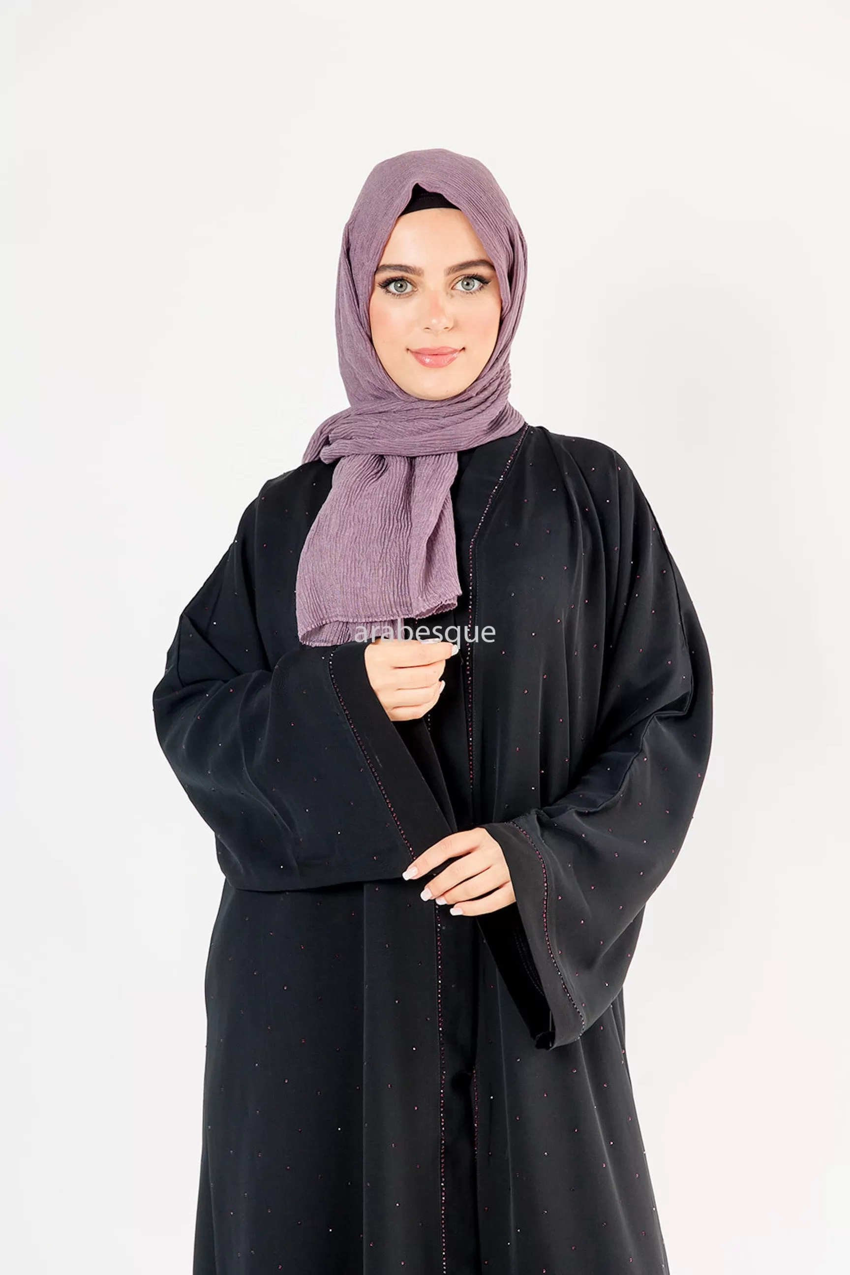 Kawthar Purple Abaya