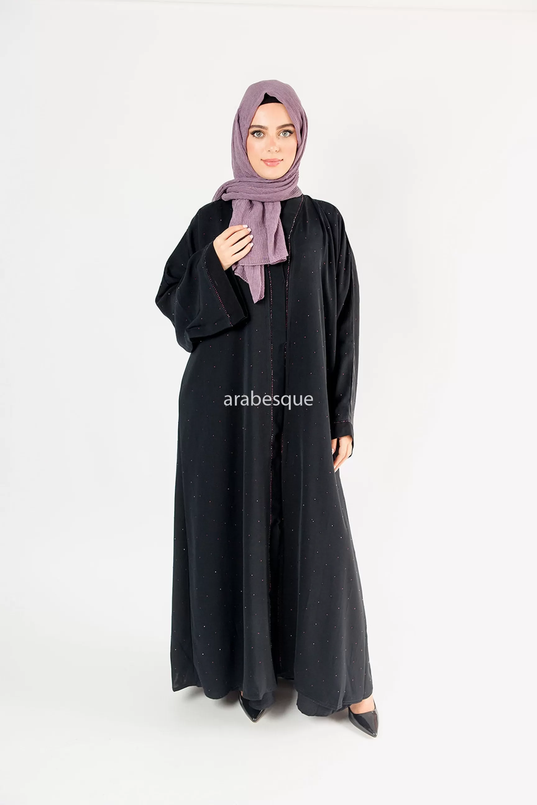 Kawthar Purple Abaya