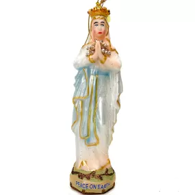 Lady of Lourdes Ornament