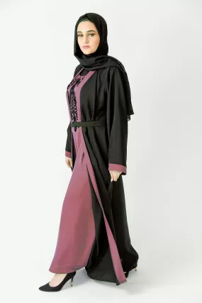 Layan Blush Abaya