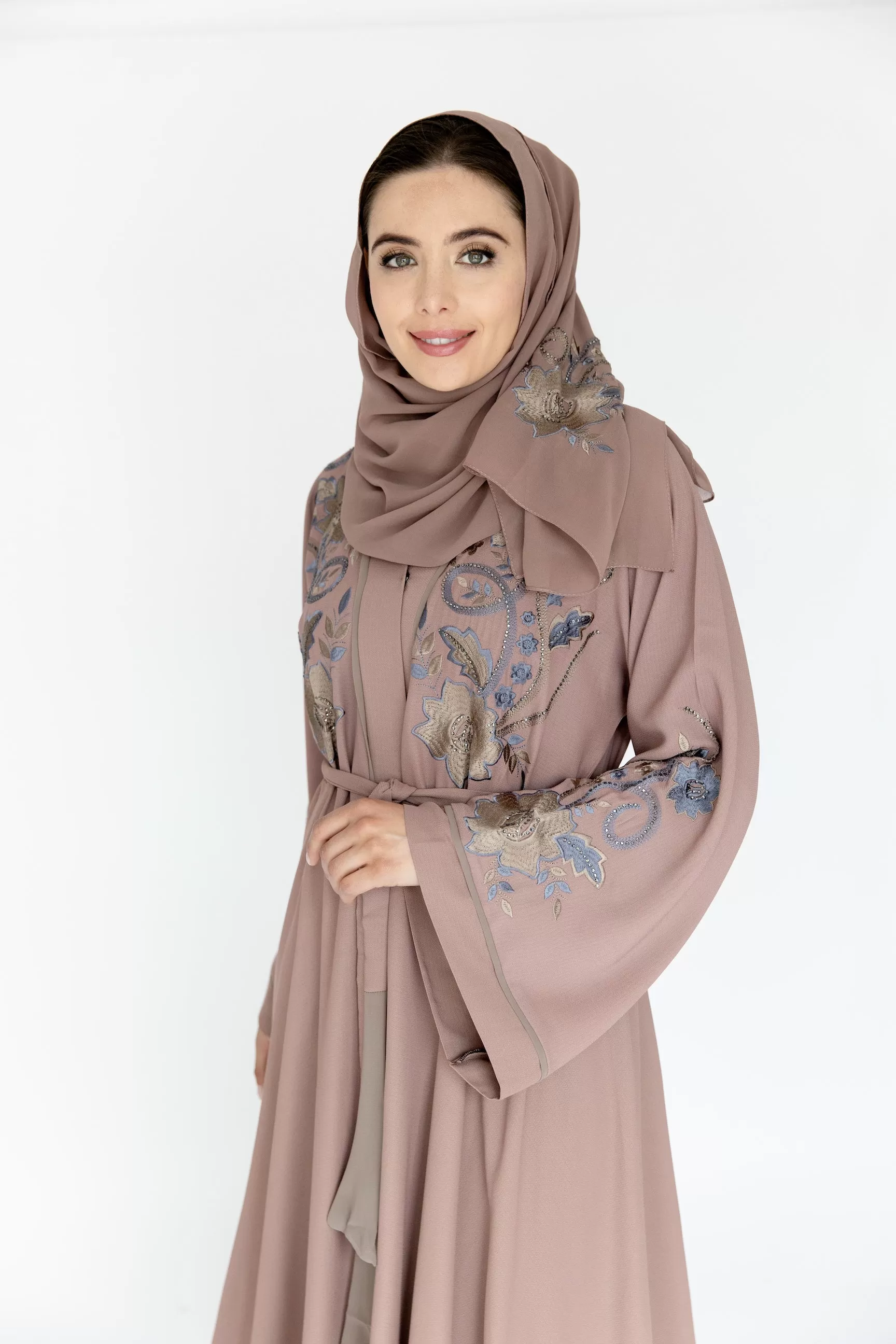 Layla Taupe Abaya