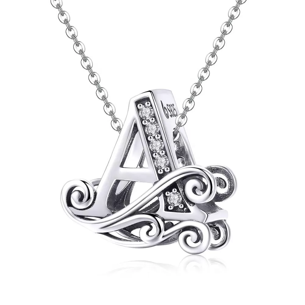 Letter A Initial Alphabet Charm