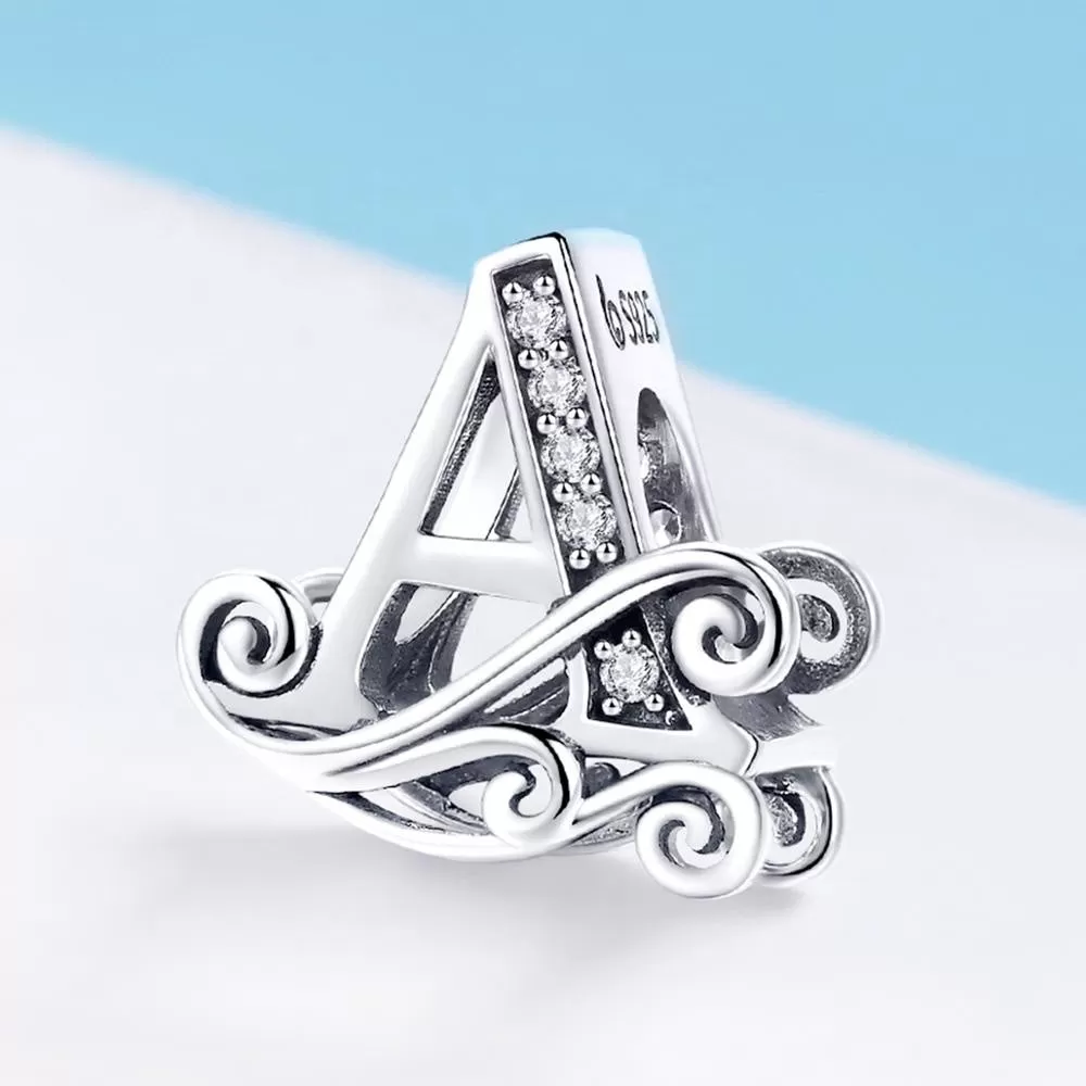 Letter A Initial Alphabet Charm