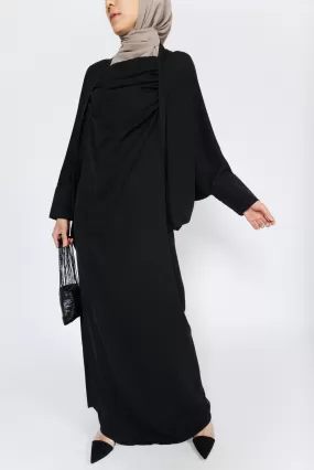 Libas Black Dress Abaya