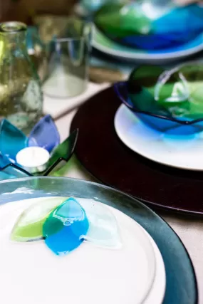 Lily Pad Petal Appetizer Plate