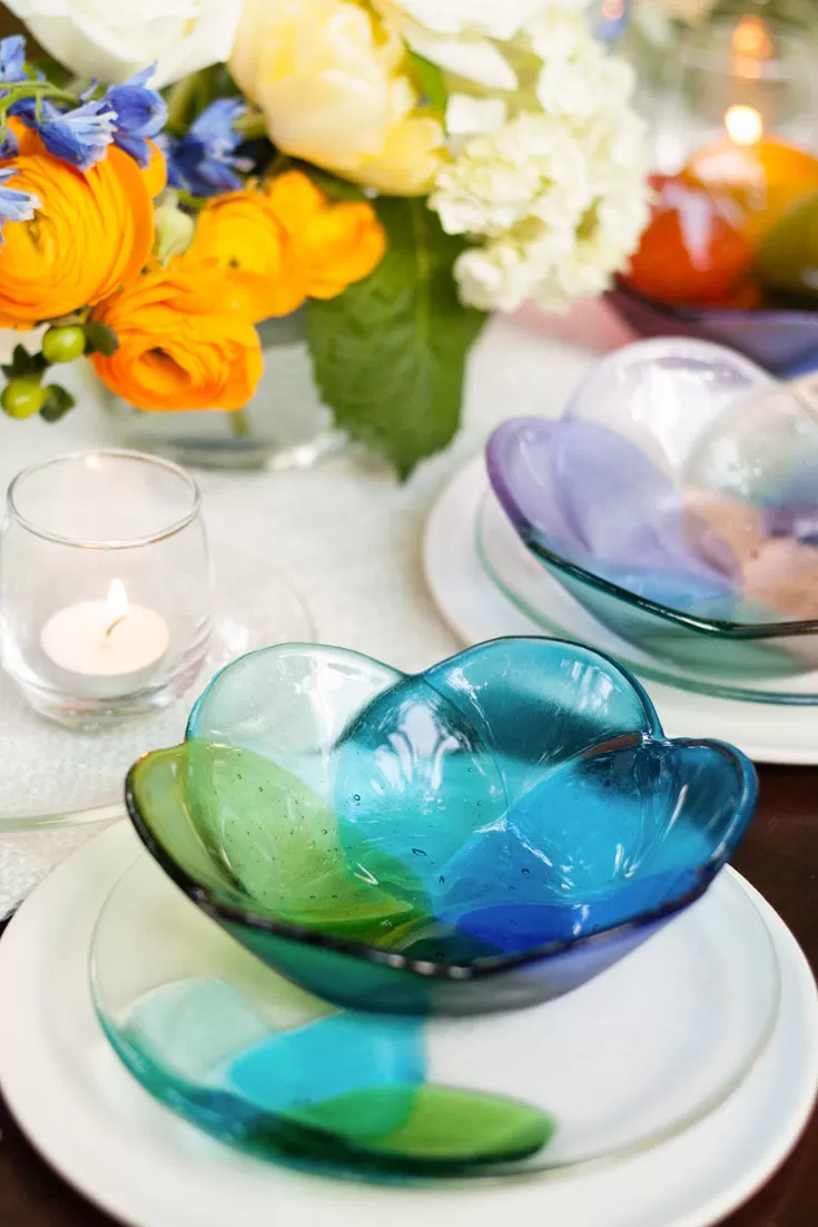 Lily Pad Petal Appetizer Plate