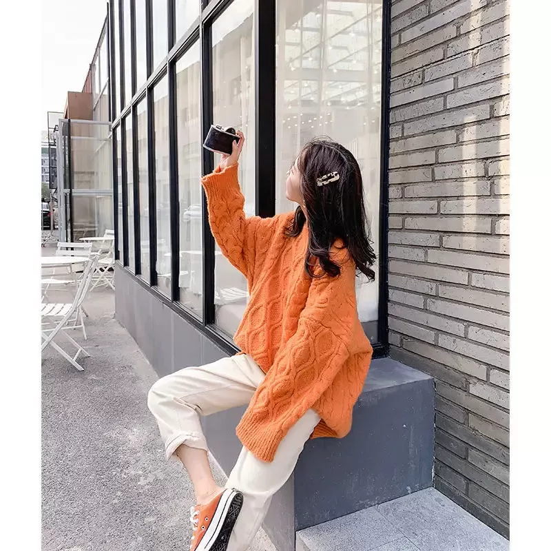 Long & Comfy Oversized Pullover