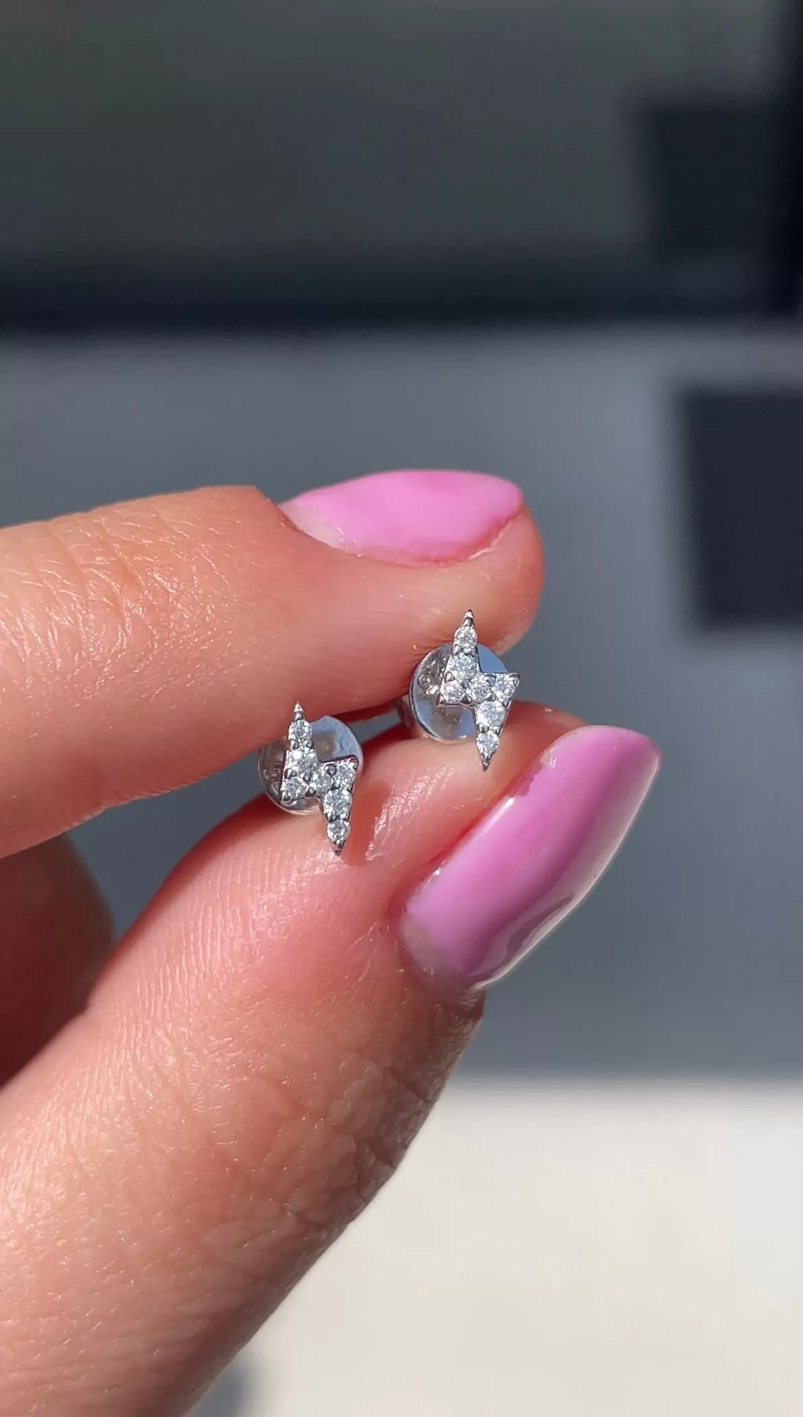 Lovestruck Moissanite Studs **READY TO SHIP**