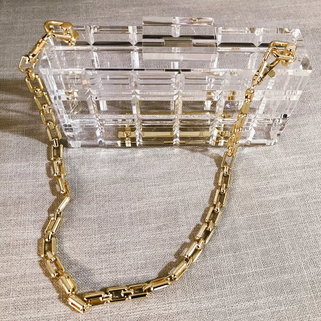 Lucite Grace with Chain