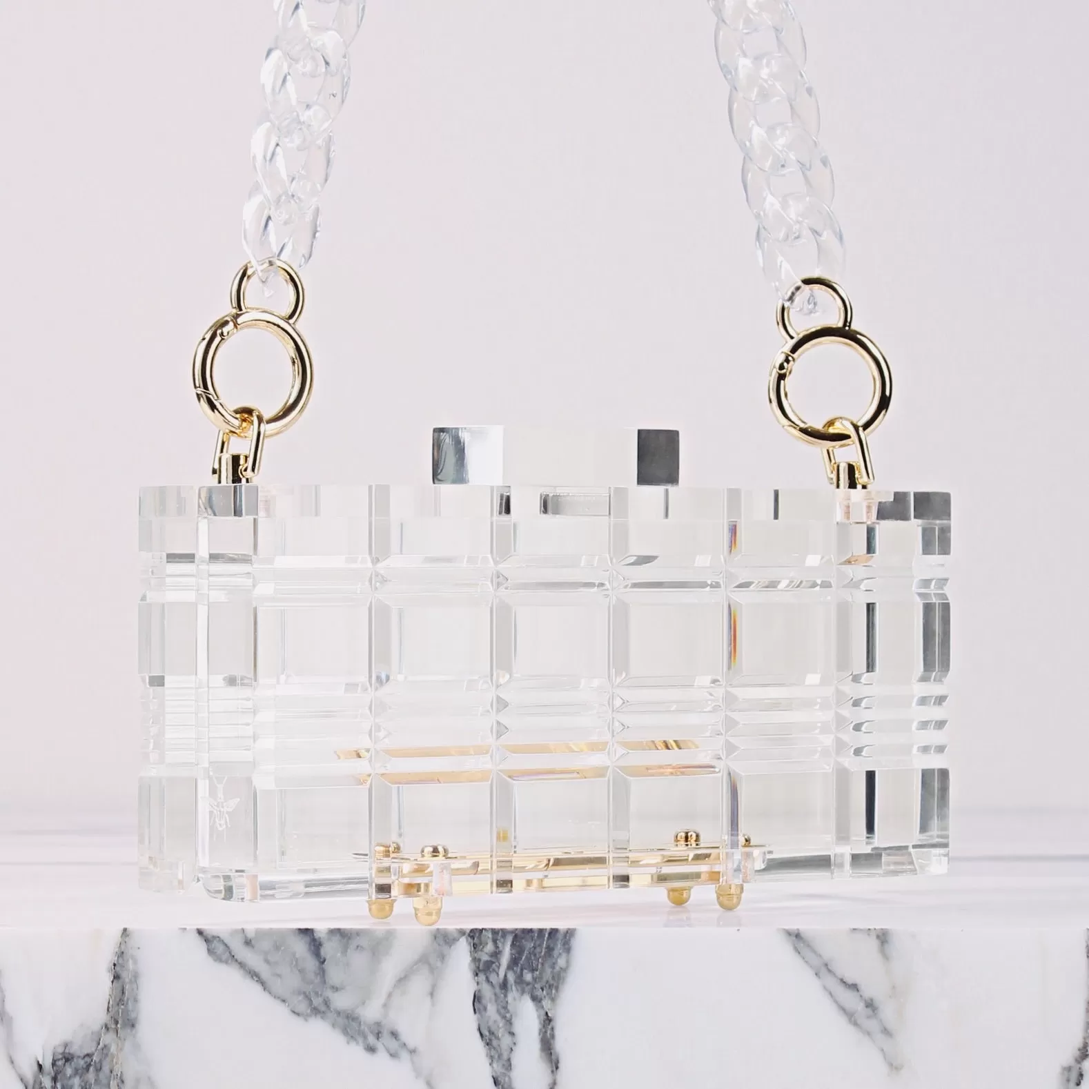 Lucite Grace with Chain