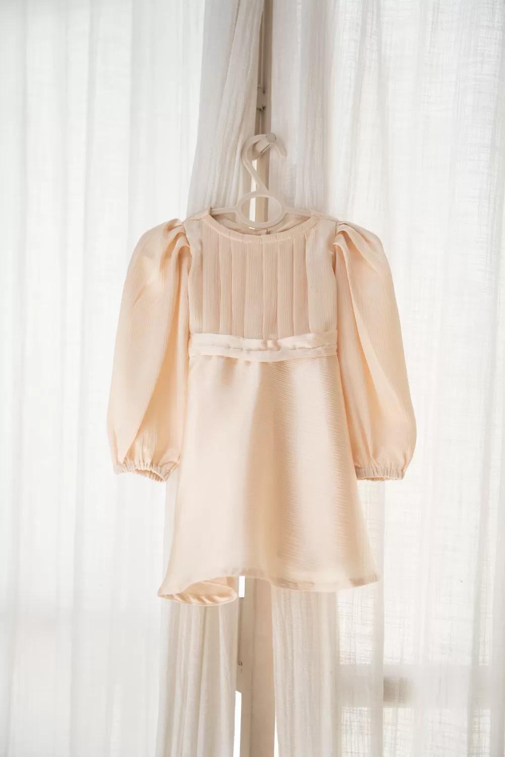 Luminous Grace Baby Dress