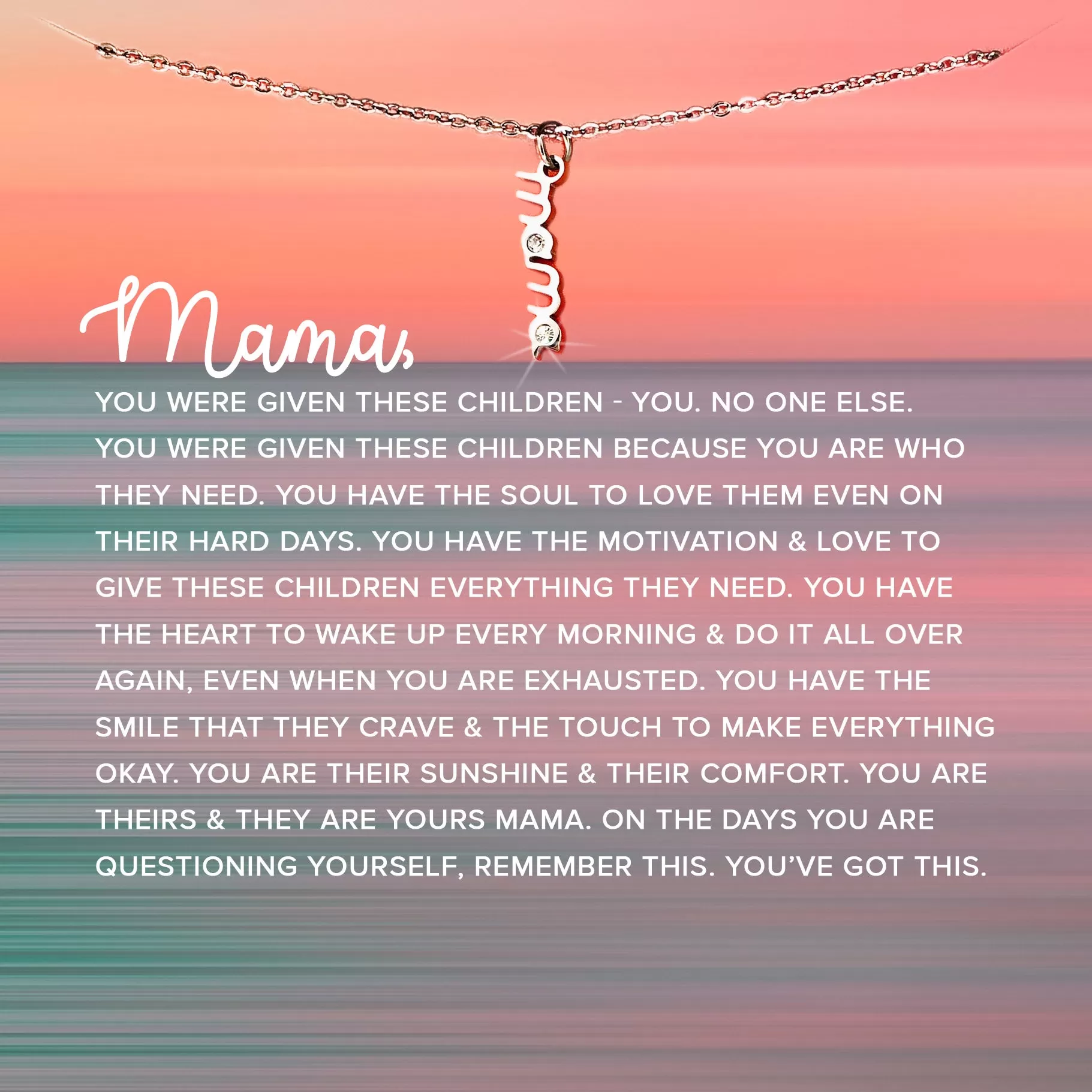 mama summershine necklace