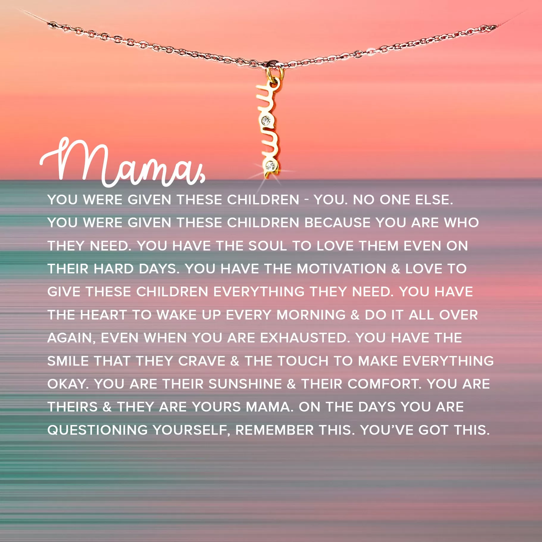 mama summershine necklace