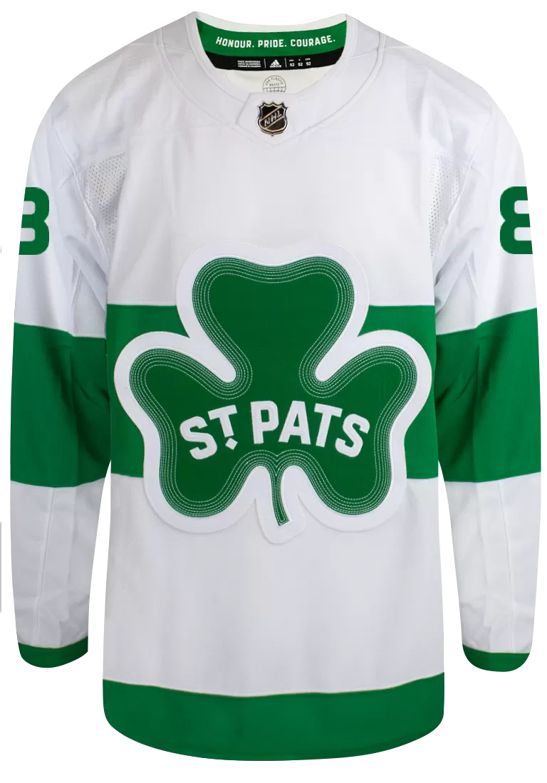 Maple Leafs Adidas Men's Authentic 2024 St Pats Jersey - NYLANDER