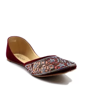 Maroon Fancy Khussa 094126