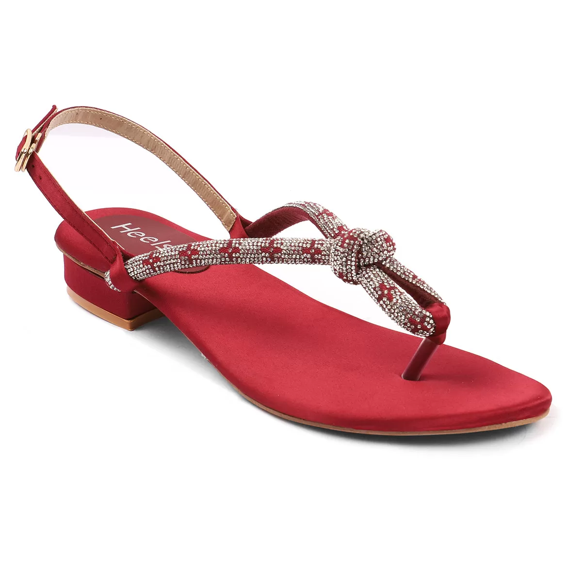 Maroon Fancy Sandal 060014