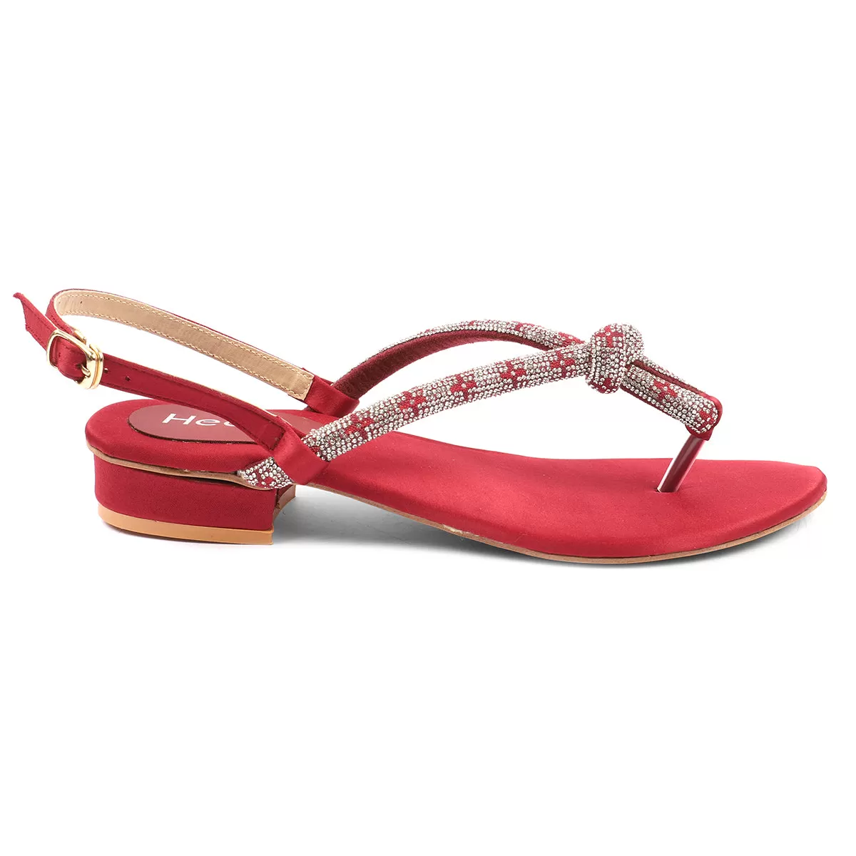 Maroon Fancy Sandal 060014