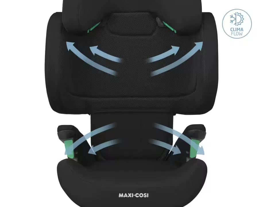 Maxi Cosi RodiFix R i-Size Car Seat - Authentic Black