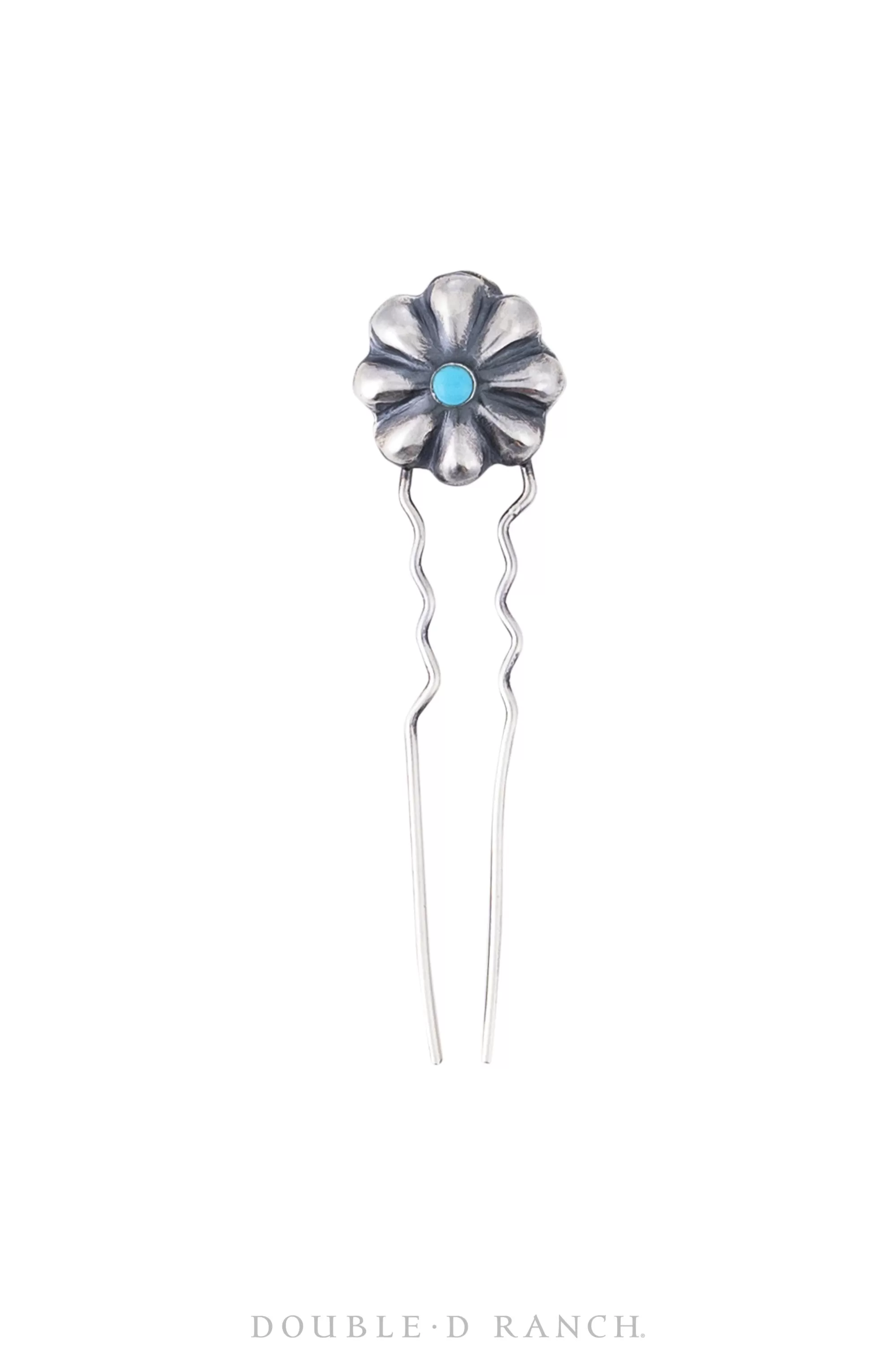 Miscellaneous, Hair Pin, Concho, Turquoise, Hallmark, Contemporary, 353