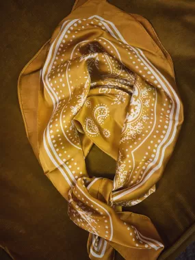 MUSTARD BANDANA WILD RAG