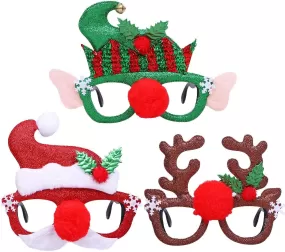 New Santa Reindeer Christmas Eyeglasses Frame