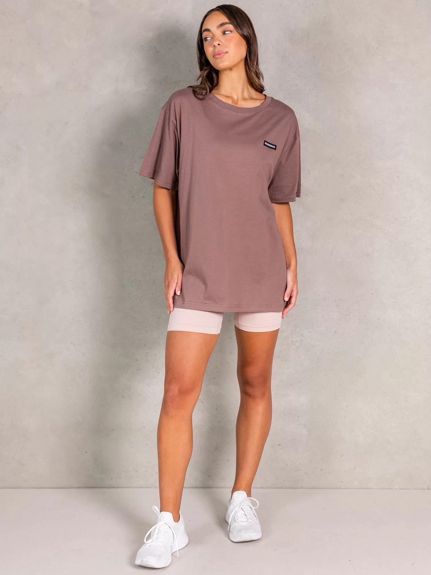 NRG Oversized T-Shirt - Almond