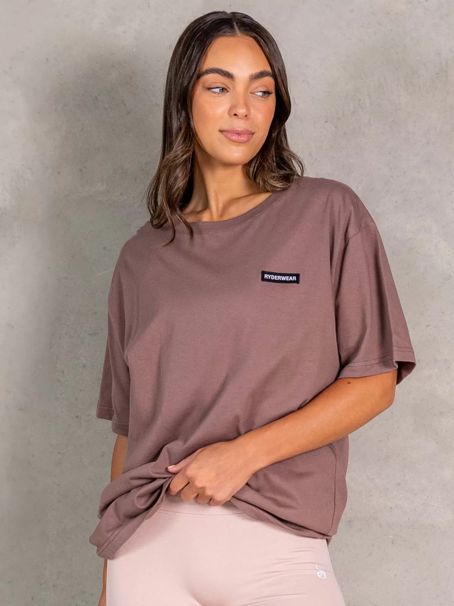 NRG Oversized T-Shirt - Almond