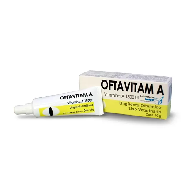 Oftavitam A 10 g Ungüento Oftálmico - Santgar