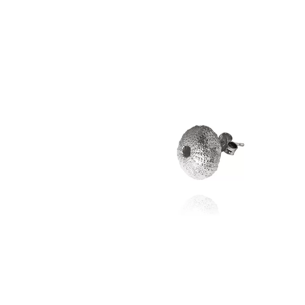 Olivia Silver Earring Sea Urchin