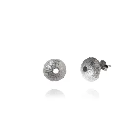 Olivia Silver Earring Sea Urchin