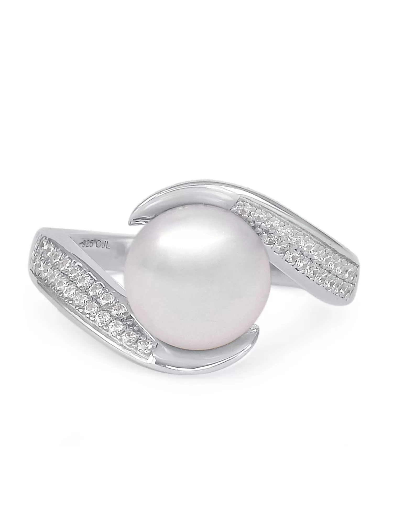 Ornate Grace Pearl Ring