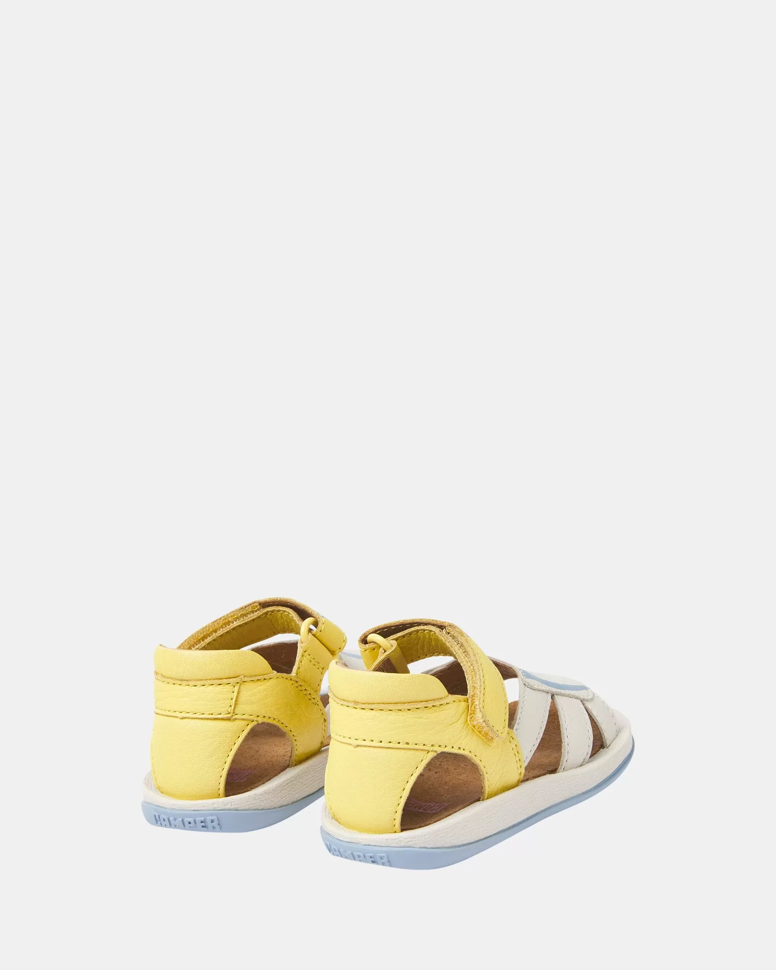 Oruga Sandal Jungle Infant White Multi